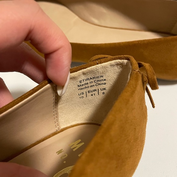 Brown suede flats - Picture 5 of 5